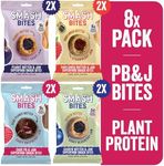 Energy & Protein Packed, Satisfying Gluten-Free Vegan Snack Balls, On-the-Go Convenience - 8 Count of 5x Balls Each (8 Count of 5x, Variety Pack) (8-Pack (14.4oz), Variety Pack)