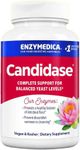 Enzymedica, Candidase, 42 Capsules, Enzyme Supplement to Support Balanced Yeast Levels and Digestive Health, Vegan, 21 Servings (FFP)