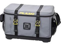 Plano Z-Series 3700 Tackle Bag | Premium Fishing and Tackle Storage with Waterproof Molded and Non-Slip Base | Includes Two Stowaway Tackle Boxes, Gray