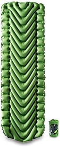 KLYMIT STATIC V Sleeping Pad, Lightweight, Outdoor Sleep Comfort, Best Camping Gear for Backpacking and Hiking, Inflatable Camping Mattress