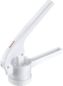 Westmark Spaetzle and Potato Press 1 Piece - Versatile Dough Press for Spaetzle, Mashed Potatoes and Spaghetti Ice Cream - White