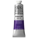 Winsor & Newton Griffin 37ml Alkyd Fast Drying Oil Colour Tube - Dioxazine Purple