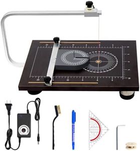RONGTER 24W Hot Wire Foam Cutter Table,Precision DIY Craft Tool with Adjustable Temperature Precision Cutting Tool for Styrofoam and Other Foam Materials