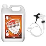 Bed Bug Killer Spray 2.5L Cyper RTU - Effective Bed Bug and Insect Treatment, Fast-Acting Formula for Living Spaces and Home Use, Non-Staining and Long Lasting - For Eggs & Adult Bed Bugs