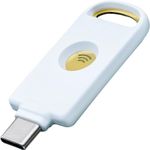 Identiv uTrust FIDO2 NFC Security Key USB-C (FIDO, FIDO2, U2F, PIV, TOTP, HOTP, WebAuth)