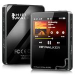 HIFI WALKER H2 Touch, Hi Res MP3 Player with Bluetooth, 2.4” HD Touch Screen, Digital Audio Player, DSD Lossless FLAC Player, Bluetooth Music Player with 64GB Memory Card, Support Up to 512GB