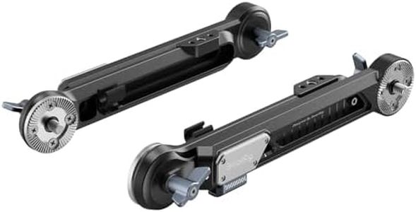 SmallRig Shoulder Rig Extension Arm Adapter Part with M6 Rosette for ARRI, One-Touch Quick Length Adjustment, Pack of 2-5206