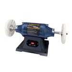 POWERTEC BF600 Heavy Duty Bench Buffer, 6-Inch