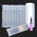 LiWNYRK Heavy Duty Large Bubble Cushioning Wrap Roll for Packing Fragile Items 13.7 in*131ft Inflatable Big Air Pillows for Shipping, Thick Wide Packing Materials for Glasses Moving Supplies