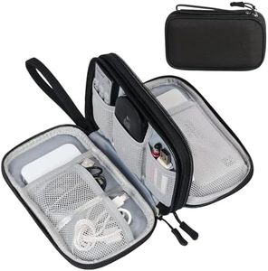 Organizzatore Cavi Custodia da Viaggio Accessori Elettronici Borsa Universale Borsa per Gadget Elettronica Portatile Universale Organizer Cavi Portatile per Schede Caricabatterie Hard Disk