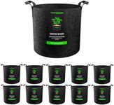 VIVOSUN 10-Pack 3 Gallon Grow Bags,