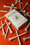 Bird Darts Premium TEE Pack - 1 Pack (18 Bamboo tees) | Designer Golf Accessories