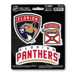 FANMATS NHL - Florida Panthers 3 Piece Decal Set, Red