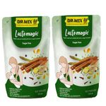 LACTOMAGIC: Lactation Supplement powder- to increase mother's breast milk supply with power of Satavari, Fenugreek,250+250=500 Gram (Sugar free) Stand up zip lock pouch for healthy baby