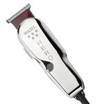 Wahl Professional Men 5 Star Hero Corded T Blade Trimmer #8991 Great For Barbers And Stylists Powerful Standard Electromagnetic Motor Includes 3 Guides, Oil, And Cleaning Brush