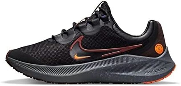 Nike Zoom Winflo 8 Shield Mens Running Trainers DC3727 Sneakers Shoes (UK 6.5 US 7.5 EU 40.5, Bronze Eclipse Black Redstone 200), Black Bronze, 7.5