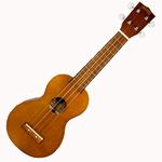 Mahalo Kahiko Soprano Ukulele for Beginners, Quality Musical String Instrument with Geared Machine Head & Ukulele Case, Small Guitar Ukulele for Kids & Adults, E-Book Guide, Transparent Brown