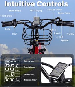 NOMIGO Electric Tricycle 48V – 20x4.0 Fat Tire Adult E-Trike