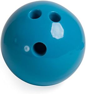 Champion Sports Rubberized Plastic Bowling Ball - 4 LB Blue