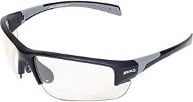 Global Vision Eyewear 24 Hercules 7H Black Safety Sunglasses, Photochromic Clear to Smoke Lens, Black Frame