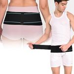 acturaa Neoprene Back Pain Belt - Lower Back Support Belt for Men and Women| Anti-Slip Sciatica Belt - Sacroiliac SI Joint Hip, Pelvic Belt (REGULAR (Hip Size 80-120 cm))