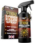 Pest-X Pro Strike Spider Killer Spray 500ml – Fast-Acting Repellent – Long-Lasting Deterrent – Low Odour – Non-Staining – Anti Spider Spray for Home and Soft Furnishings
