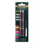 Monteverde International Size Cartridge to Fit Fountain Pens, Pink/Black, 6-Pack (G302PK)