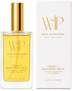 Wip Crown 11 Argan Infused Hair Oil – Argan Oil & Shea Butter Extracts for All Hair Types – Lightweight Anti-Frizz Hair Oil for Shine, Repair & Hydration – 1.69 Fl Oz / 50ml