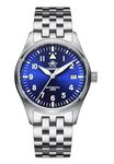 ADDIESDIVE Automatic Men's Watch 200M Waterproof NH35A Illuminated Hands Blue Dial Men's Analog Watch