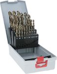 Bosch Professional 25pc. HSS-Cobalt ProBox Metal Drill Bit Set (for Stainless Steel, Ø 1-13 mm, Accessories Drill Driver and Drill Stand)