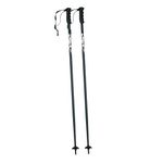 QSTDGVPW 2Pcs Ski Poles Hiking Poles Practical Rubber Non Slip Handle Trekking Canes for Men Women for Snowshoeing Skiing Backpacking, 110 cm