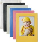 6 Pieces Mini Refrigerator Magnets Photo Frame for 2x3 Film, MaehSab 3 Inches Mini Fridge Magnetic Picture Frame for Polaroid Fujifilm Instax Film, Small Picture Holder for Fridge Table Locker