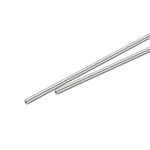 sourcing map 2Pcs 304 Stainless Steel Tube, OD 3mm x 0.5mm Wall Thick 400mm Length Capillary Metal Tubing for Industry Machinery