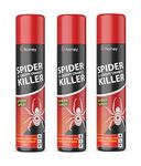 Pestshield 3 x Spider & Creepy Crawly Insect Killer Spider Spray No More Spiders 200ml New