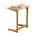 Forevich Tv Tray Table End Couch Table Snack Desk Sofa Side Table Office Furniture L Shape Natural