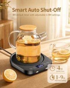 Electric Coffee Mug Warmer – Desktop Beverage Heater Plate
