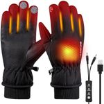 LYtech USB Heated Gloves Men Women 