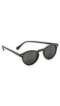 Oliver Peoples 5217-S Gregory Peck Sunglasses 1031/P2 Matte Black Polarized