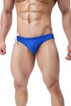 Feicuan Mens Comfort Swimming Trunk Swimwear Briefs -L09 Blue