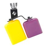 Percussion Instrument Drum Kit Cowbell Percussion Block Drum Accessory Professional Cowbell Accessory Hand Bells Musical Instruments