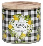 Smelling Lemon Candles