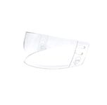 Wargate Hockey Straight-Cut Pro Clear Visor for Adults (Anti-Scratch/Anti-Fog) CE Certified