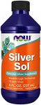 NOW Foods Supplements, Silver Sol 10 PPM with Elemental Silver and Deionized Water, Liquid, 8-Ounce