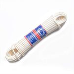 EVERLASTO 'Kleenwash' White PVC Clothes/Washing Line 4.8mm x 15M