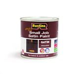 RUSTINS Small Job Satin Paint Chocolate 250ml