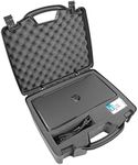 CASEMATIX Portable Printer Hard Case Compatible with HP Officejet 200 Wireless Mobile Printer, Ink Cartridge, Power Adapter & Cables - Crushproof Travel Bag, Case Only