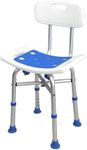 Aluminium Shower Chair W/Backrest S