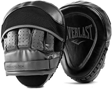 Everlast POWERLOCK Focus Mitts, Black/Grey