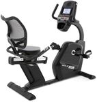 SOLE FITNESS R52 Recumbent Cycle | 6.5 Inch LCD Console, 24 Levels of Resistance, 22 Pound Flywheel, 28 programs, Magnetic Resistance, Built-In Bluetooth Speakers, Heart Rate Receiver, 285-Pound Weight Capacity