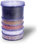 5-Stage Replacement Mineral Filter Cartridge for Countertop & Water Coolers. 5 layers of filtration & mineralization. Removes granular impurities to provide a brilliant sparkle in water